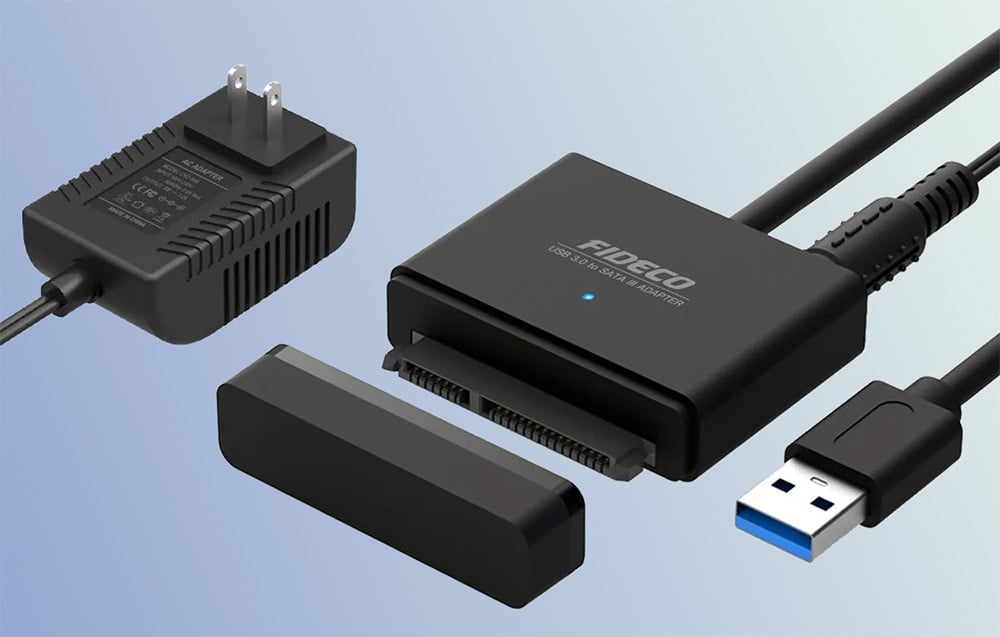 Merevlemez Adapter FIDECO PL2535A-P USB 3.0-2
