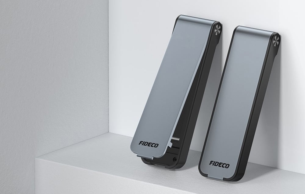 NVMe Ház USB 3.2 10Gbps FIDECO M210CP (szürke)-4