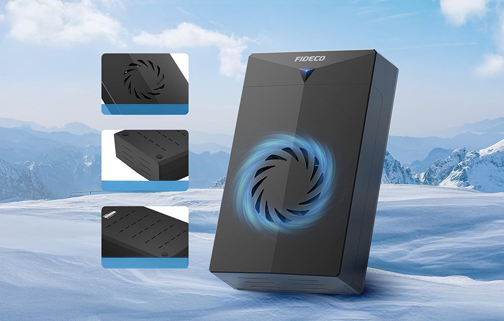 Merevlemezház HDD FIDECO P3U-2