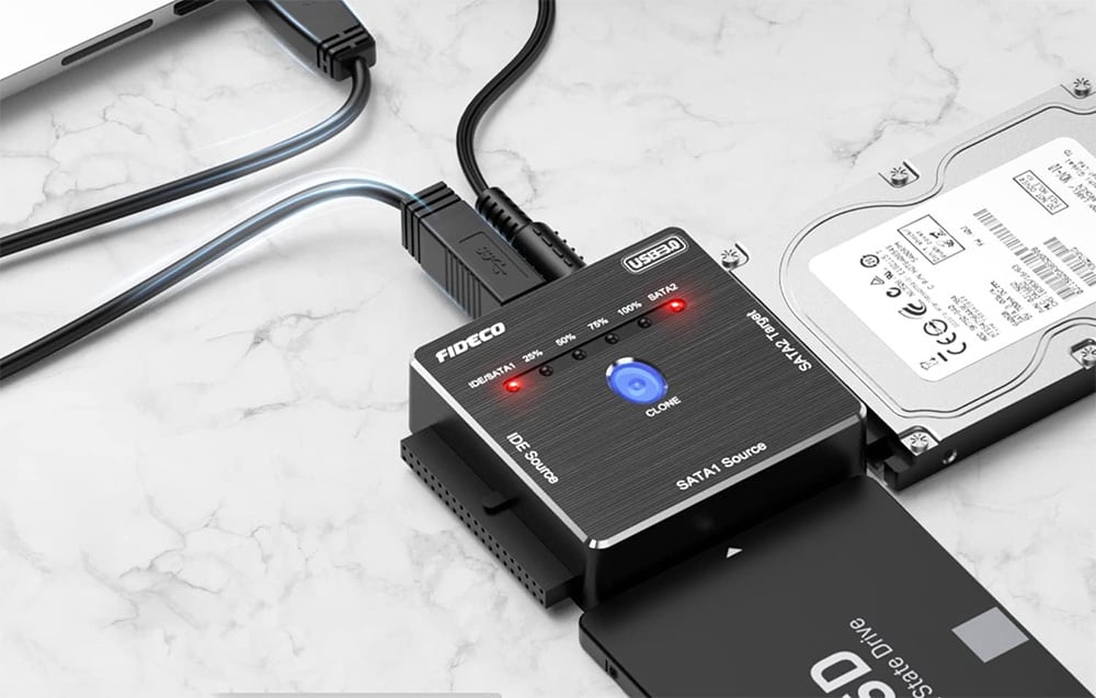 Merevlemez Adapter SATA/IDE FIDECO PL06-1