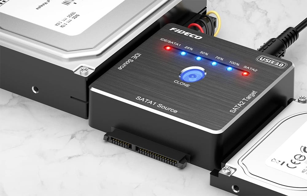 Merevlemez Adapter SATA/IDE FIDECO PL06-4