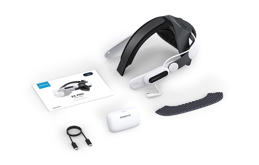 Akkumulátoros fejheveder BOBOVR E3 PRO Meta Quest 3/3s-hez-10