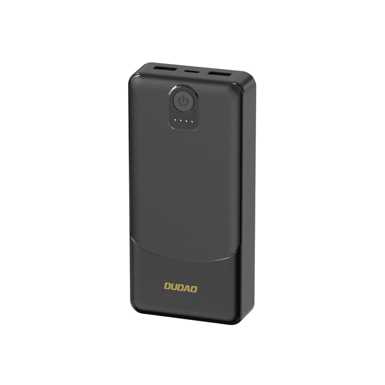 Powerbank Dudao K10 10000mAh 2.4A 2 x USB-A - fekete-0