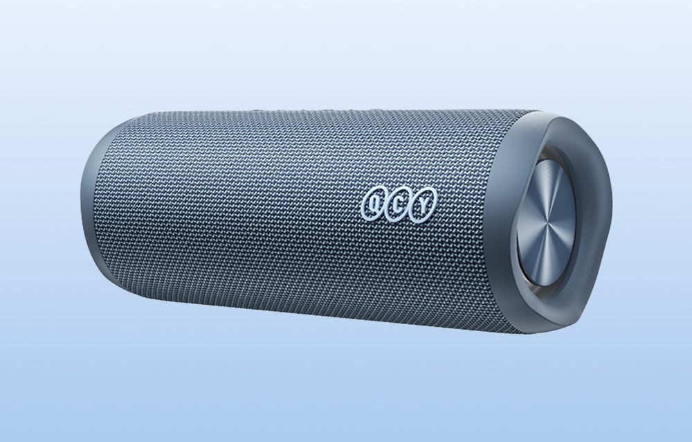 Vezeték nélküli bluetooth hangszóró QCY SP7 (Kék)-6