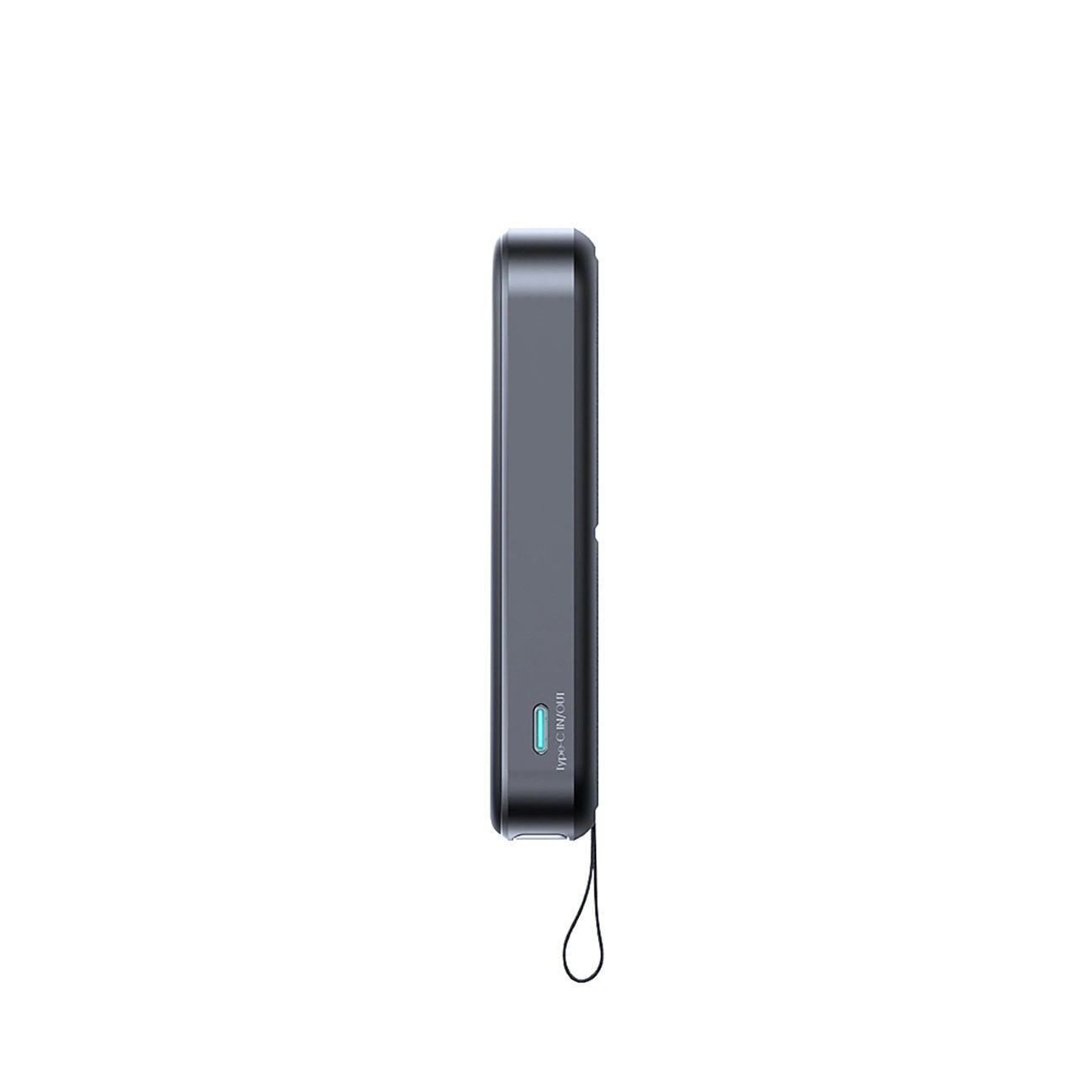Joyroom JR-PBM11 Powerbank 10000mAh 22.5W Qi2, MagSafe kompatibilis, állvánnyal - fekete-8