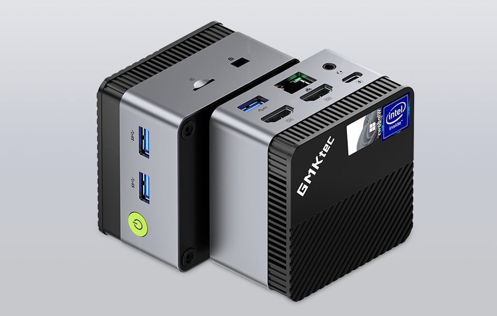 MINI PC GMKtec G5 Intel N97 12GB RAM + 256GB Fekete-7