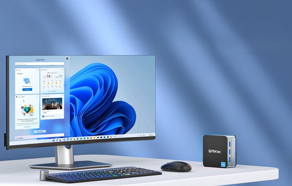 GMKtec Mini PC G2 Intel N150 12GB RAM + 256GB SSD WIN 11 Pro-4