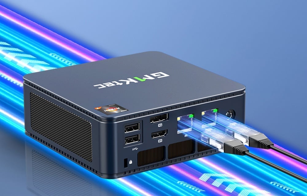 GMKtec Mini PC M5 PLUS AMD Ryzen 7 5825U 16GB RAM + 512GB WIN 11 Pro-6