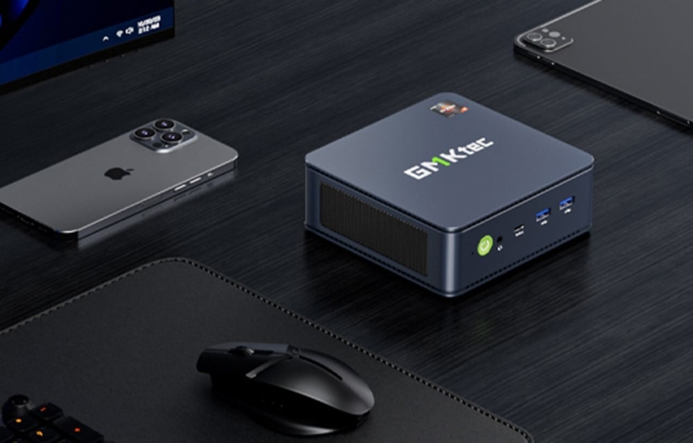 GMKtec Mini PC M5 PLUS AMD Ryzen 7 5825U 16GB RAM + 512GB WIN 11 Pro-12