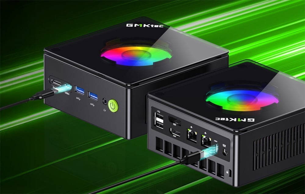 GMKtec Mini PC K11 AMD Ryzen 9 8945HS 32GB RAM + 1TB SSD WIN 11 Pro-3