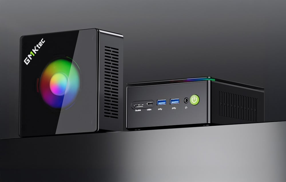 GMKtec Mini PC K11 AMD Ryzen 9 8945HS 32GB RAM + 1TB SSD WIN 11 Pro-12