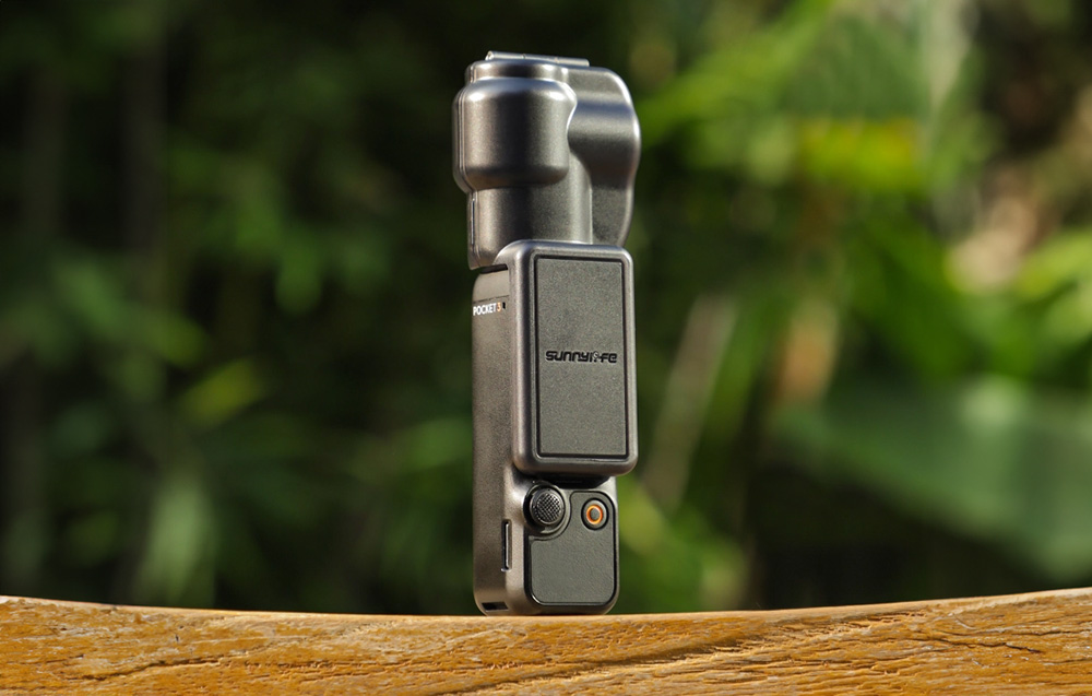 Műanyag védőburkolat lencséhez és kijelzőhöz Sunnylife DJI Pocket 3-hoz-2