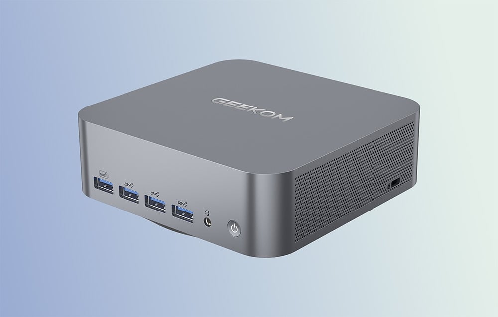 Mini-PC GEEKOM GT1-MEGA Intel U5-125H 32GB RAM 1TB + Win11 Pro-8