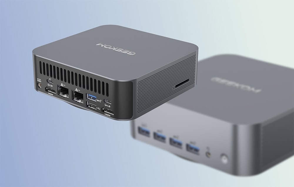 Mini-PC GEEKOM GT1-MEGA Intel U5-125H 32GB RAM 1TB + Win11 Pro-1