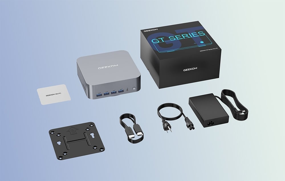 Mini-PC GEEKOM GT1-MEGA Intel U9-185H 32GB RAM 2TB + Win11 Pro-17
