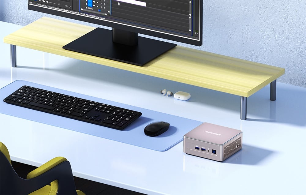 Mini-PC GEEKOM A5 Ryzen 7 5825U 16GB RAM 512GB + Win11 Pro-2