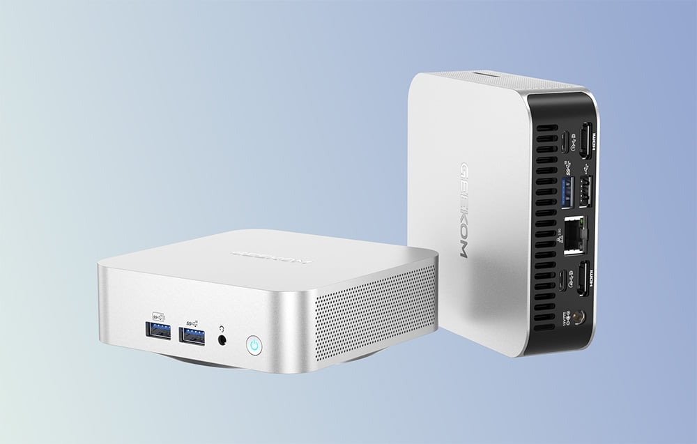 GEEKOM A6 Mini-PC Ryzen 7 6800H 32GB RAM 1TB + Win11 Pro-1