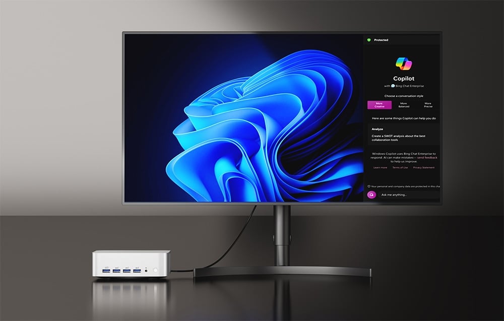 Mini-PC GEEKOM A8 Max Ryzen 7 8745HS 32GB RAM 1TB + Win11 Pro-7
