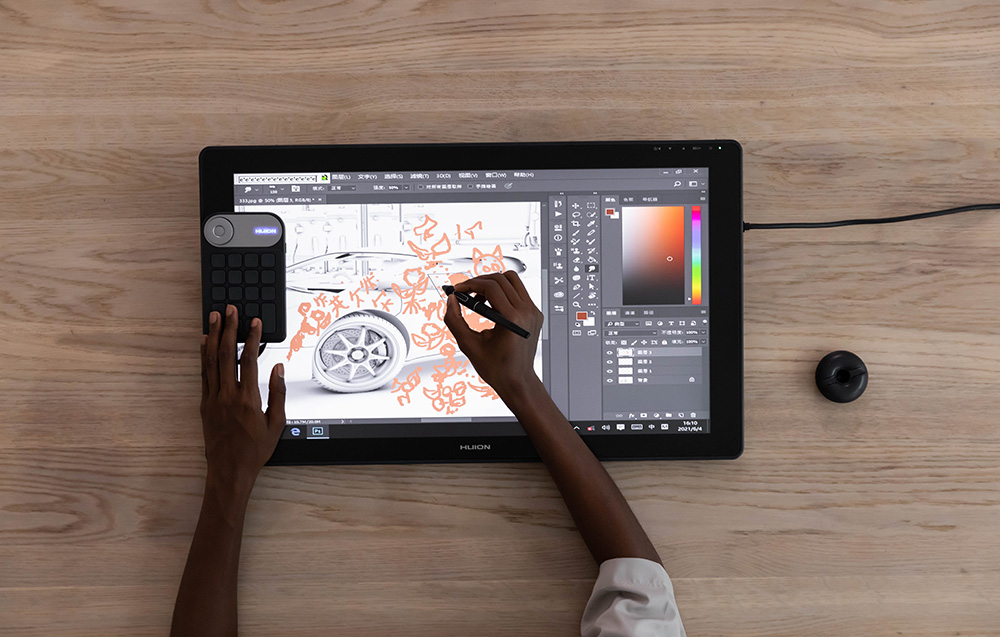 Huion Kamvas 24 Plus grafikus tábla-2