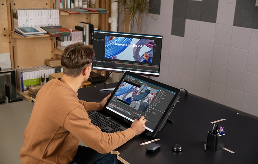Huion Kamvas Studio 24 grafikai tábla-5