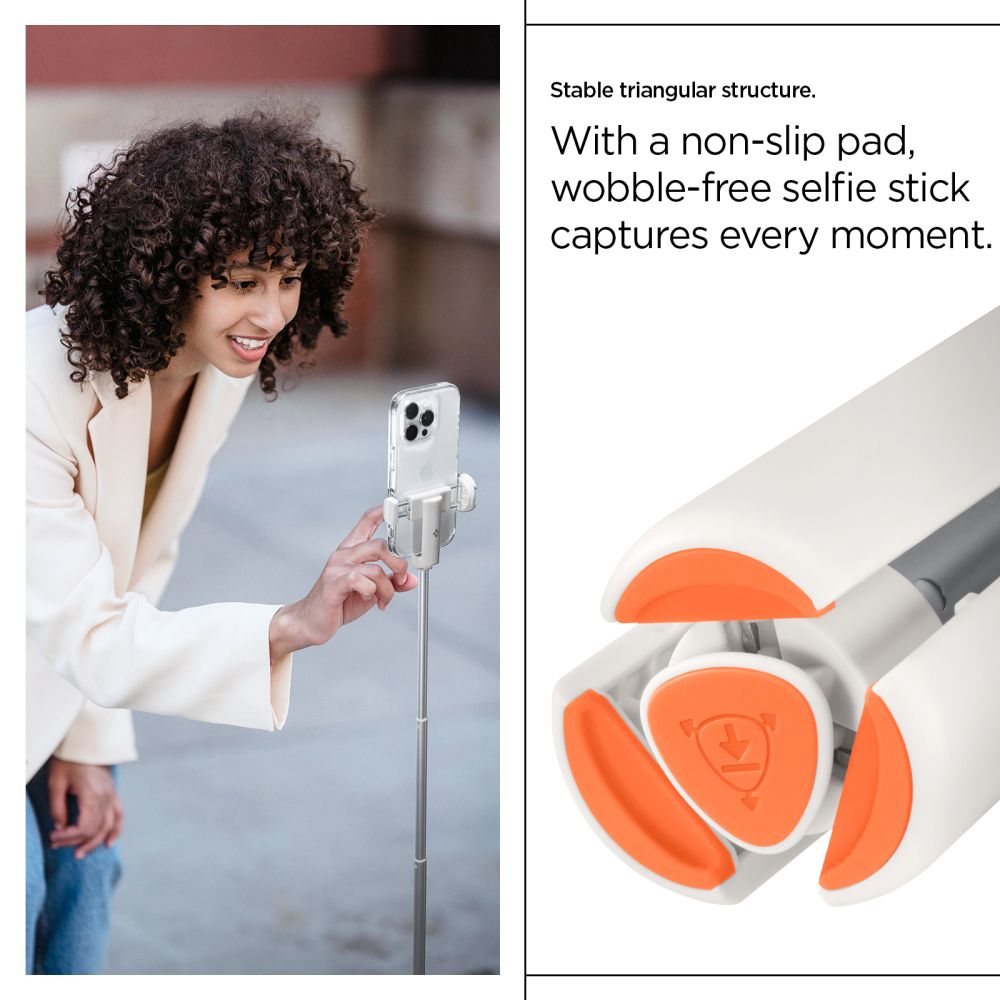 Spigen S541w Bluetooth Selfie Bot Állvány Dűne Bézs-7