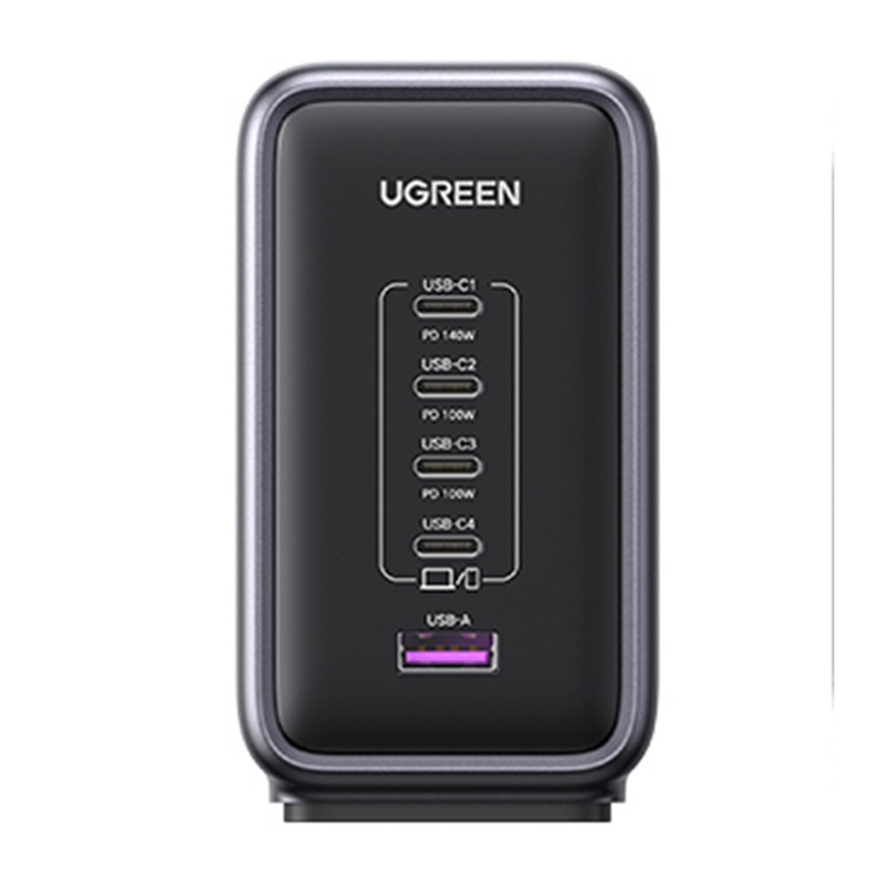 UGREEN CD333 Nexode 300W 5-Port PD GaN Töltő Szürke-2