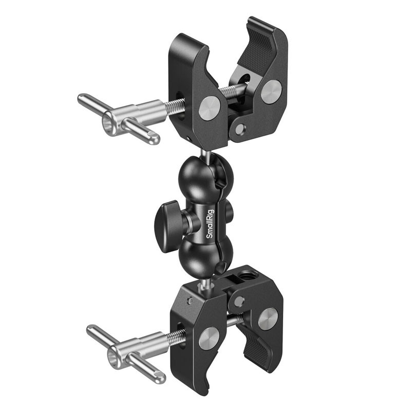 Smallrig 5331 Double Head Crab-Shaped Clamp-0