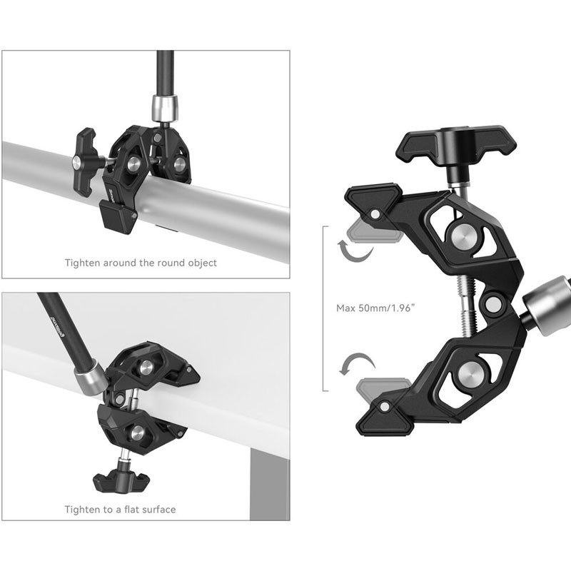 Smallrig 5312 Magic Arm with Crab-Shaped Clamp-2