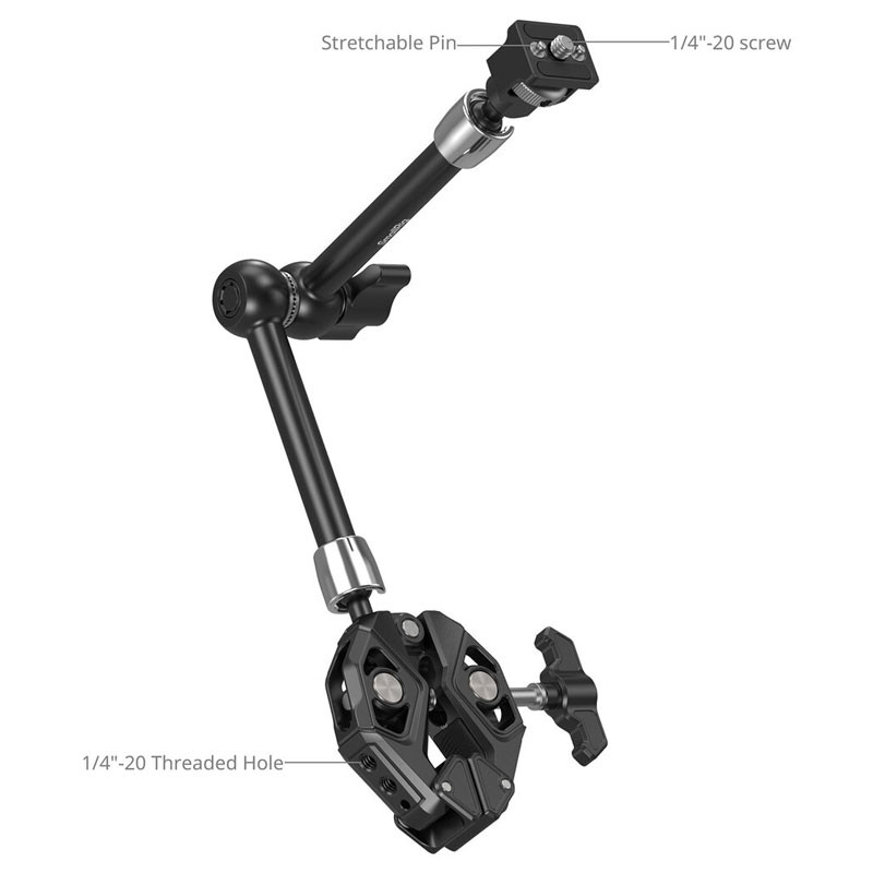 Smallrig 5312 Magic Arm with Crab-Shaped Clamp-4