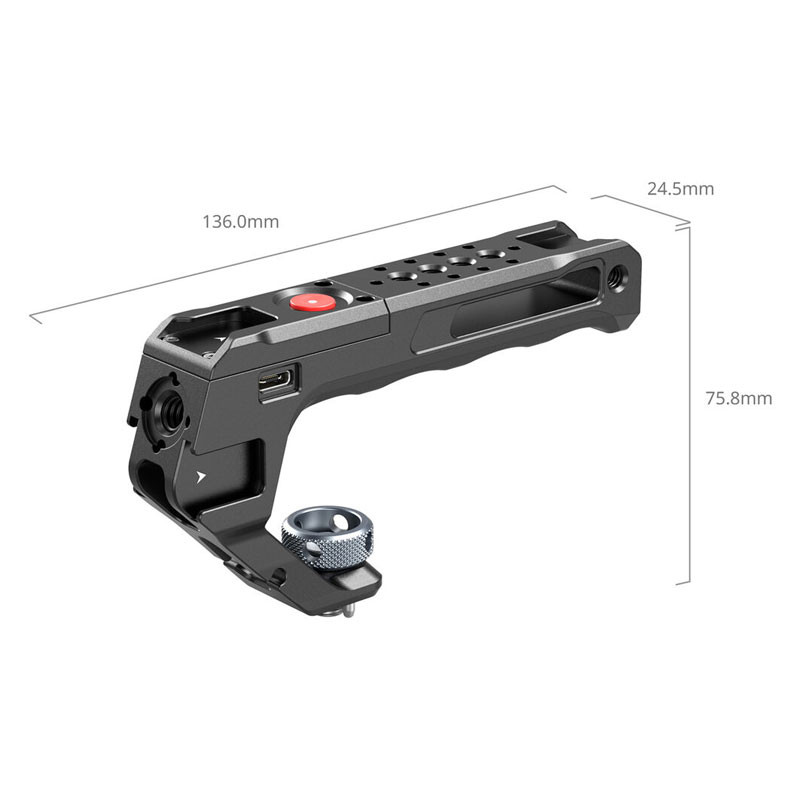 Smallrig 4927 Top Handle with REC Trigger (ARRI Locating Screw)-2