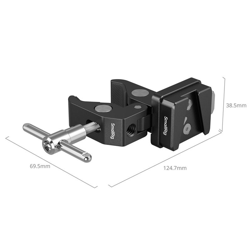 Smallrig 5313 V-Mount Crab-Shaped Clamp-1