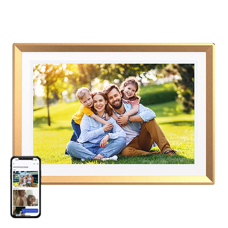 Arzopa D10 10,1 Arany Digitális Képkeret-0
