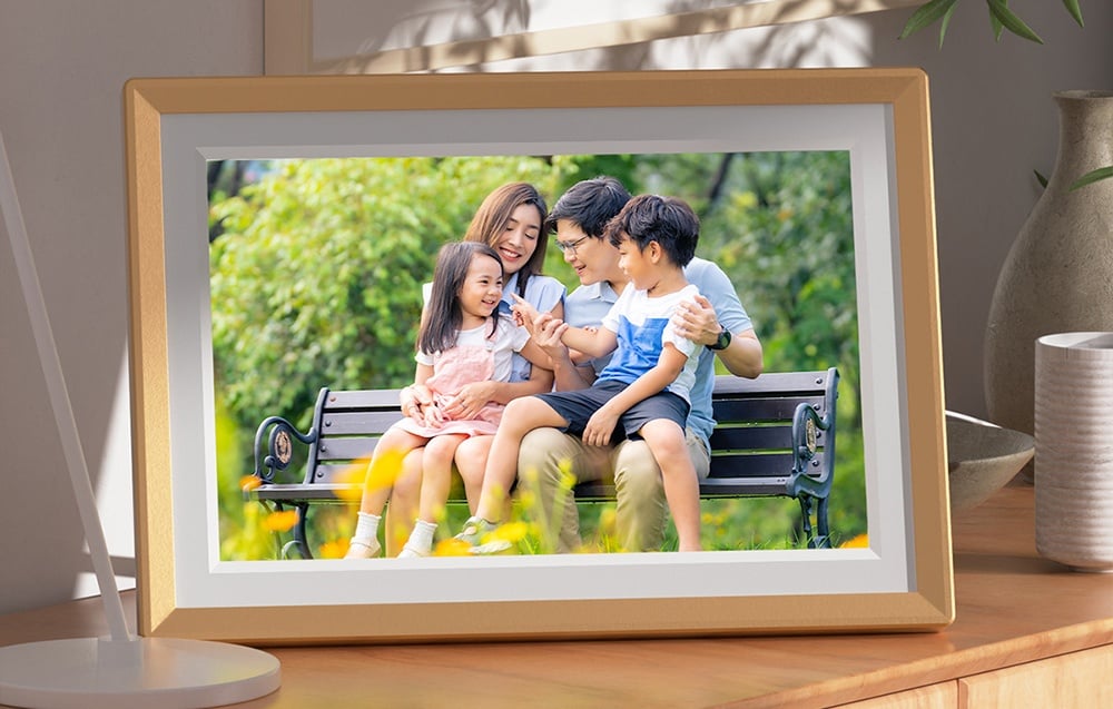 Arzopa D10 10,1 Arany Digitális Képkeret-5