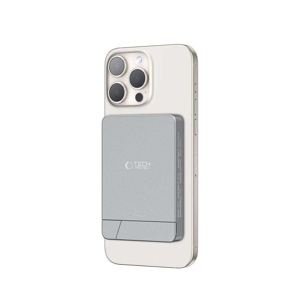 Tech-protect Pb14 Lifemag Magsafe Power Bank 5000mAh Űrszürke-1