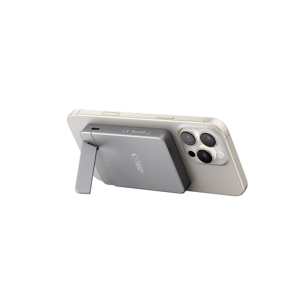Tech-protect Pb14 Lifemag Magsafe Power Bank 5000mAh Űrszürke-2