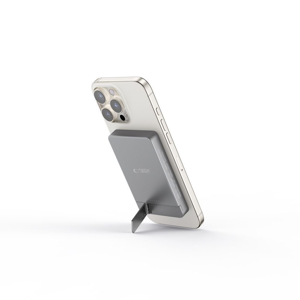 Tech-protect Pb14 Lifemag Magsafe Power Bank 5000mAh Űrszürke-3