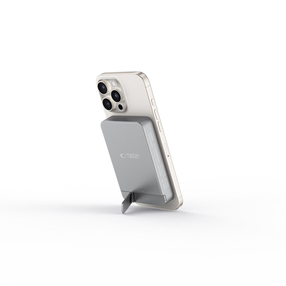 Tech-protect Pb15 Lifemag Magsafe Power Bank 10000mah Űrszürke-3