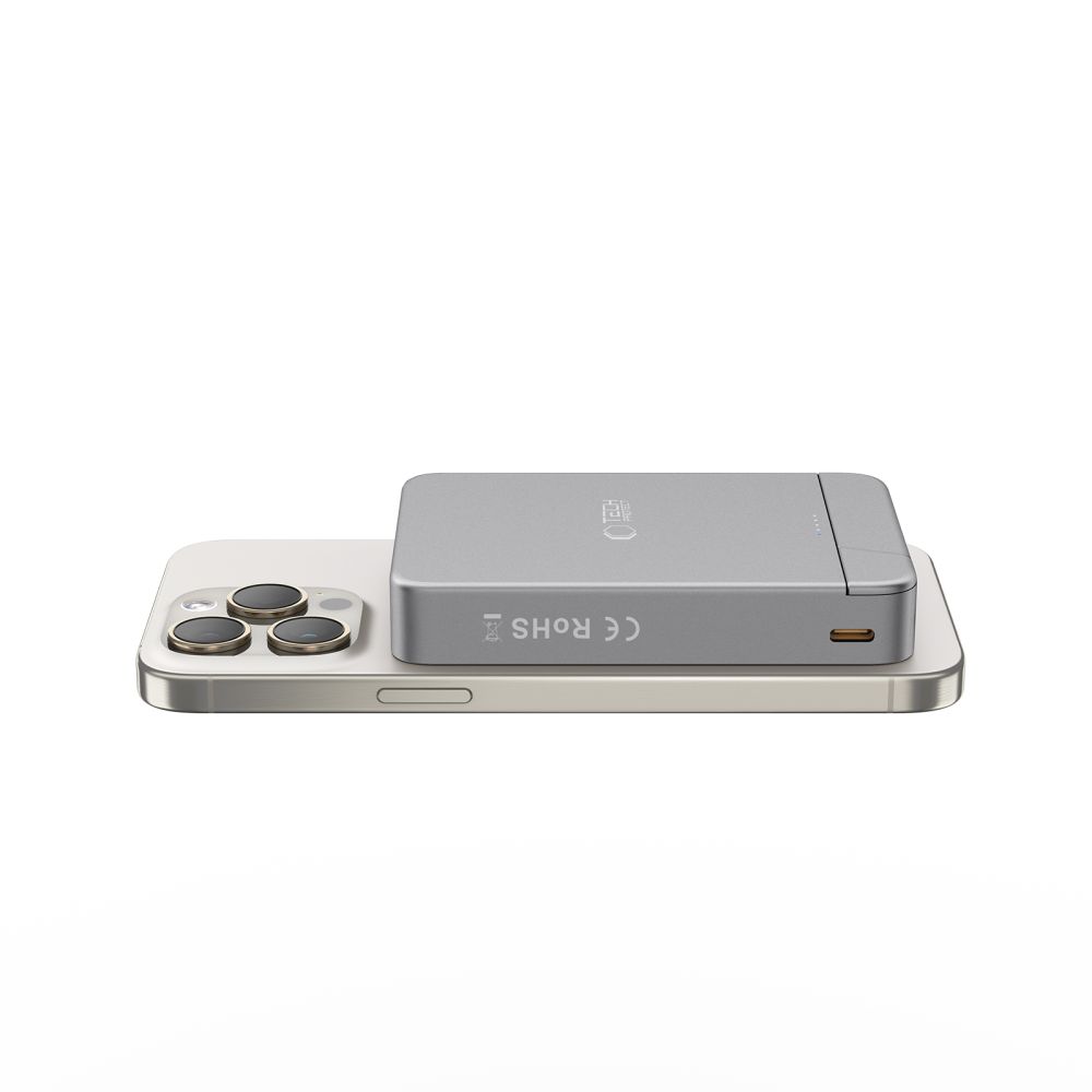 Tech-protect Pb15 Lifemag Magsafe Power Bank 10000mah Űrszürke-4
