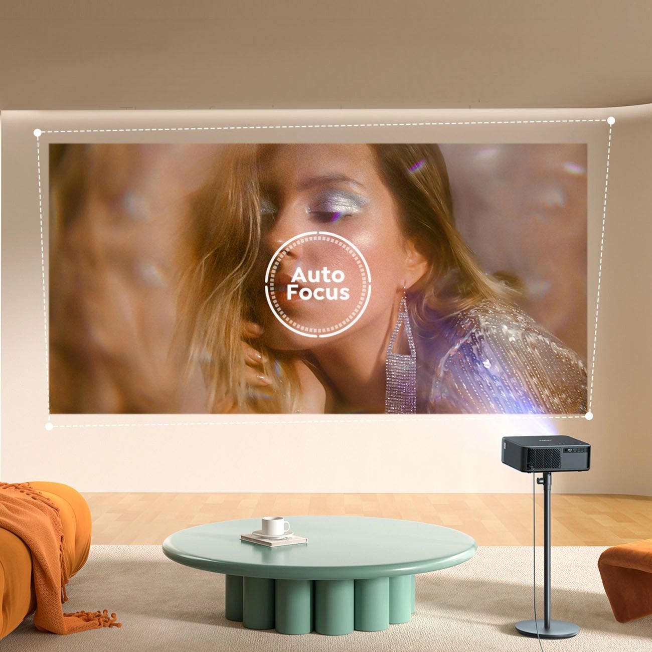 Yaber K2s Pro LCD FullHD 1080p Multimédia Projektor JBL Hangszórókkal és Mélynyomóval - Fekete-5