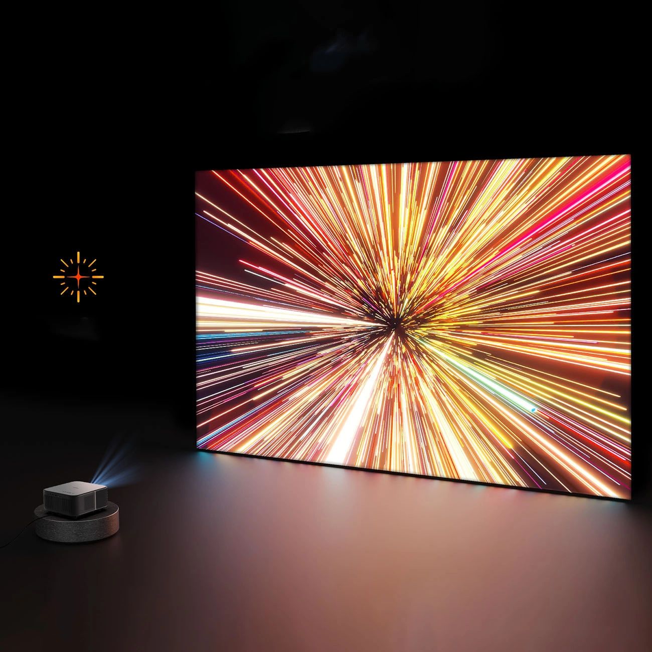 Yaber K3 Pro LCD FullHD 1080p Multimédia Projektor JBL Hangszórókkal és Mélynyomóval - Fekete-10