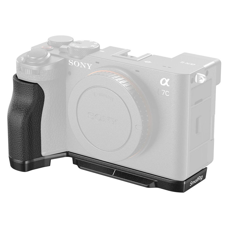 Smallrig 4797 L-Shape Mount Plate with Silicone Handle for Sony Alpha 7C II / Alpha 7CR-1