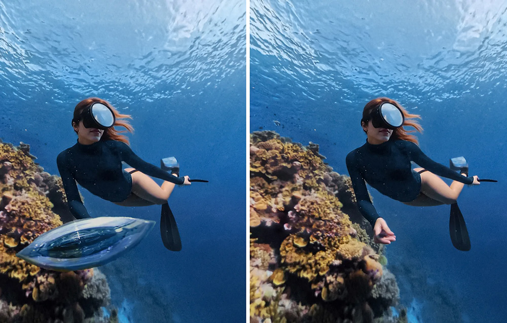 Insta360 X5 Láthatatlan Búvártok-6