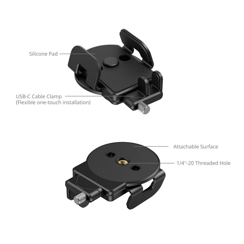 Smallrig 5196 Universal Mounting Clamp for External SSD-3