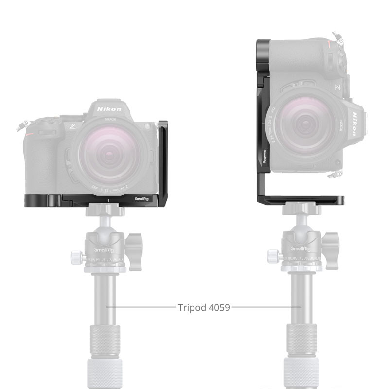 Smallrig 5256 L-Shaped Mount Plate for Nikon Z5II-2
