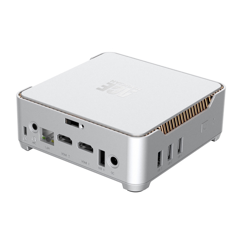  MINI PC AceMagic GK3 PLUS, Intel N97 16GB RAM + 512GB szürke-12