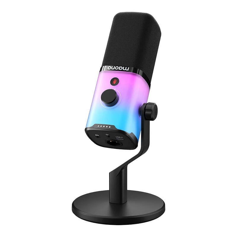 Maono PD100X RGB mikrofon fekete-0