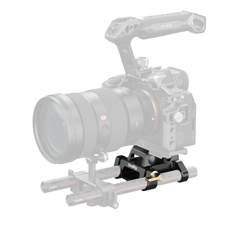 Smallrig 5365 Arca-Type Mount Plate Kit with 15mm Dual Rod Clamp-3