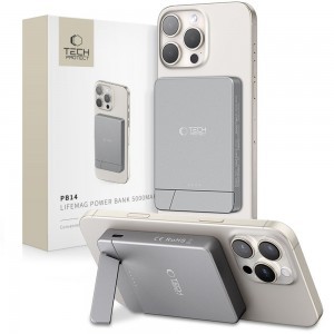 Tech-protect Pb14 Lifemag Magsafe Power Bank 5000mAh Űrszürke
