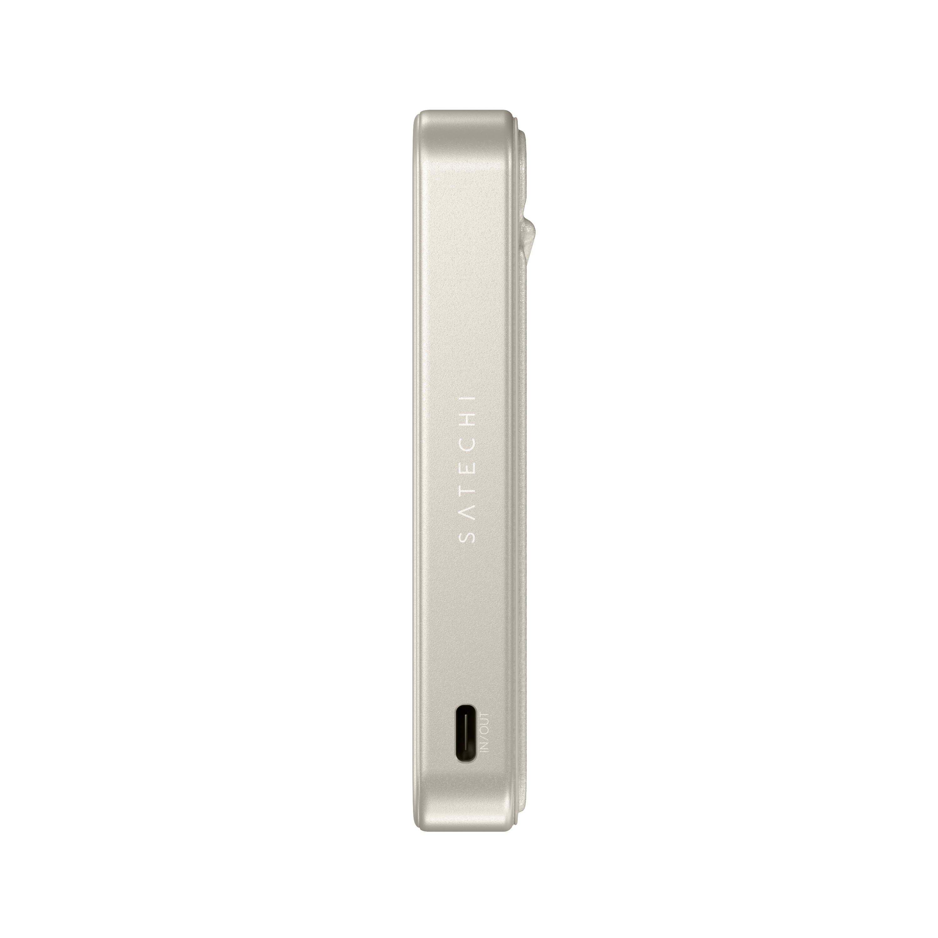 Satechi Qi2 10K Magsafe Powerbank állvánnyal - Homokszínű-1