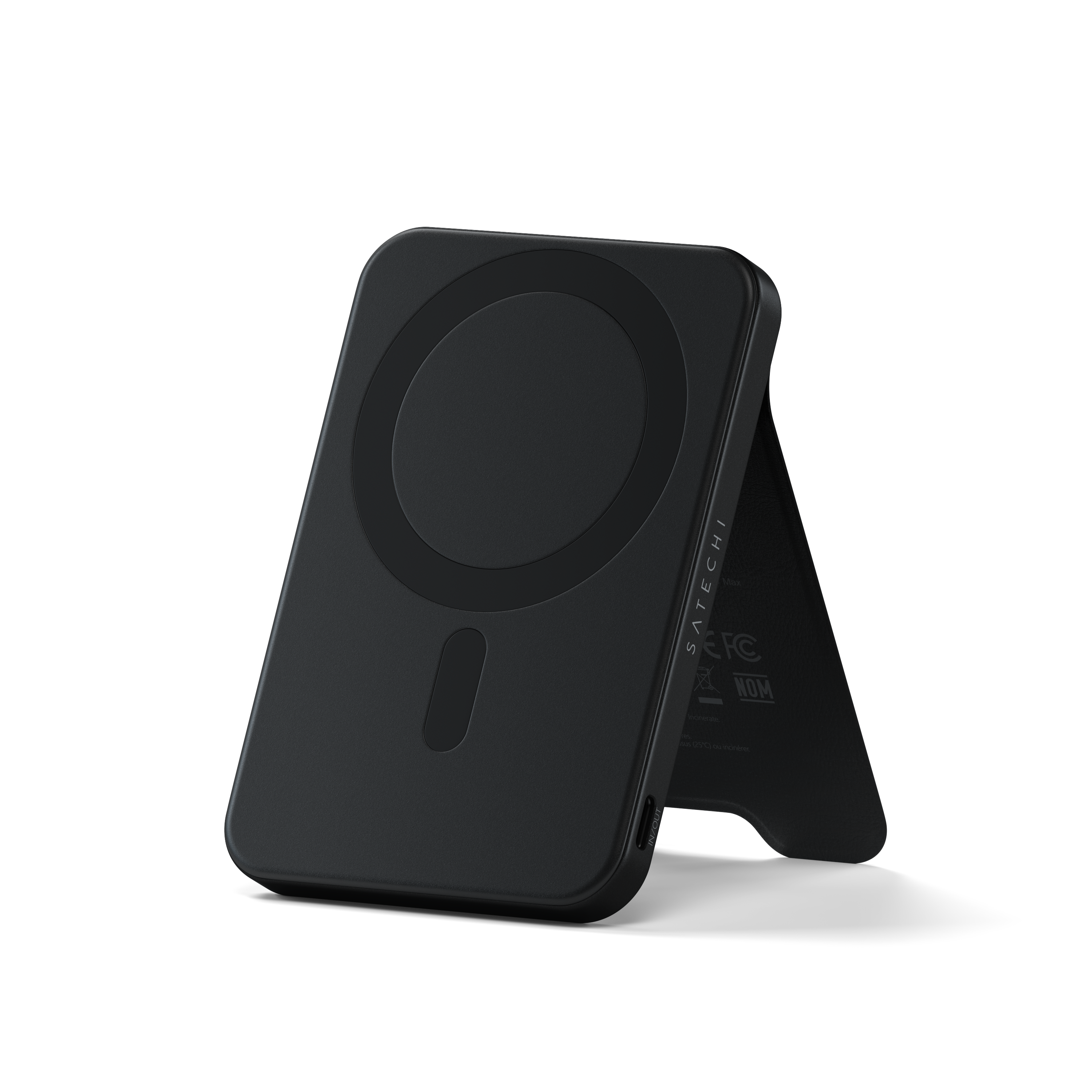 Satechi Qi2 5K Magsafe Powerbank Állvánnyal - Fekete-0